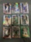 9 Card Lot of Mixed Sports Prizms & Refractors with Rookies & Stars from Huge Collection
