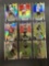 9 Card Lot of Mixed Sports Prizms & Refractors with Rookies & Stars from Huge Collection