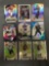 9 Card Lot of Mixed Sports Prizms & Refractors with Rookies & Stars from Huge Collection