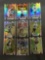 9 Card Lot of Mixed Sports Prizms & Refractors with Rookies & Stars from Huge Collection