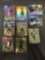 9 Card Lot of Mixed Sports Prizms & Refractors with Rookies & Stars from Huge Collection