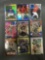 9 Card Lot of Mixed Sports Prizms & Refractors with Rookies & Stars from Huge Collection