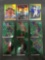9 Card Lot of Mixed Sports Prizms & Refractors with Rookies & Stars from Huge Collection