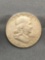 1951 United States Franklin Silver Half Dollar - 90% Silver Coin