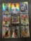 9 Card Lot of Mixed Sports Prizms & Refractors with Rookies & Stars from Huge Collection