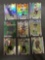 9 Card Lot of Mixed Sports Prizms & Refractors with Rookies & Stars from Huge Collection