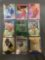 9 Card Lot of Mixed Sports Prizms & Refractors with Rookies & Stars from Huge Collection