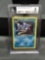 BGS Graded 2000 Pokemon Team Rocket 1st Edition #8 DARK GYARADOS Holofoil Rare Trading Card - MINT 9
