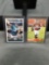 2 Card Lot of Football Rookie Cards - 2012 Topps Nick Foles & 2017 Prestige Joe Mixon