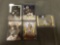 5 Card Lot of 1998 CHARLES WOODSON Raiders Packers ROOKIE Football Cards