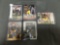 5 Card Lot of 1998 CHARLES WOODSON Raiders Packers ROOKIE Football Cards