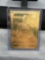 1997 23kt Gold Card PATRICK EWING 86 Fleer Reprint Insert Basketball Card /10,000