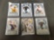 6 Card Lot of 2020 Sage Hit Premier Draft JOE BURROW Bengals ROOKIE Football Cards