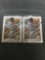 2 Card Lot of 2020 Bowman JOEY BART San Francisco Giants ROOKIE Baseball Cards