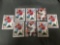 8 Card Lot of 2020 Bowman ARISTIDES AQUINO Cincinnati Reds ROOKIE Baseball Cards