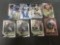 9 Card Lot of 2020 Football ROOKIE Cards with Stars - D'Andre Swift, Henry Ruggs, Jerry Jeudy &