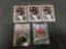 5 Card Lot of JUAN SOTO Wahington Nationals Baseball Cards with Refractors