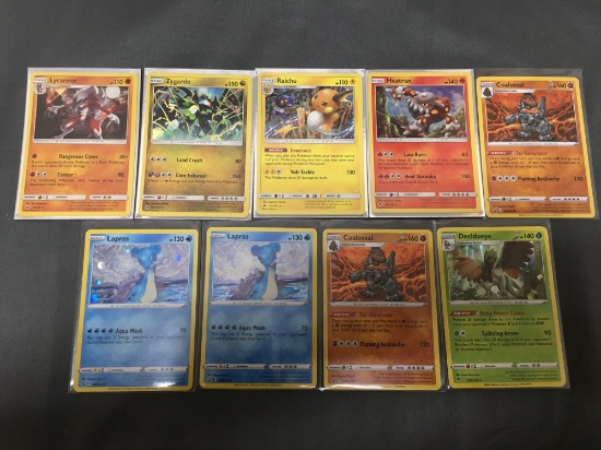 9 Count Lot of Modern Pokemon Holos and Reverse Holos from Huge Collection