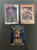 3 Card Lot of Basketball ROOKIE Cards from Huge Collection