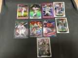 9 Card Lot of Baseball ROOKIE Cards from Huge Collection with Stars