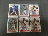 6 Card Lot of Baseball ROOKIE Cards from Huge Collection with Stars