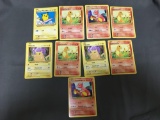 9 Card Lot of Pokemon Evolutions Starters & Secret Rares