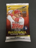 Factory Sealed 2020 Topps Baseball Series 2 14 Card Hobby Pack