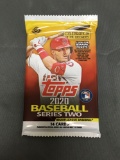 Factory Sealed 2020 Topps Baseball Series 2 14 Card Hobby Pack