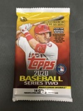 Factory Sealed 2020 Topps Baseball Series 2 14 Card Hobby Pack