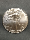 2018 United States 1 Ounce .999 Fine Silver American Eagle Silver Bullion Round Coin