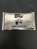 Factory Sealed 2020 Topps Baseball Series 2 HOBBY EXCLUSIVE 4 Card Box Topper Pack