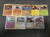 9 Count Lot of Modern Pokemon Holos and Reverse Holos from Huge Collection