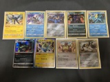 9 Count Lot of Modern Pokemon Holos and Reverse Holos from Huge Collection