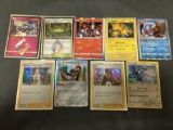 9 Count Lot of Modern Pokemon Holos and Reverse Holos from Huge Collection