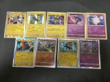 9 Count Lot of Modern Pokemon Holos and Reverse Holos from Huge Collection