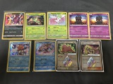 9 Count Lot of Modern Pokemon Holos and Reverse Holos from Huge Collection