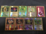 9 Count Lot of Modern Pokemon Holos and Reverse Holos from Huge Collection