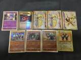 9 Count Lot of Modern Pokemon Holos and Reverse Holos from Huge Collection