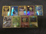 9 Count Lot of Modern Pokemon Holos and Reverse Holos from Huge Collection