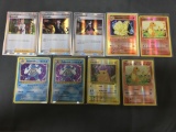 9 Count Lot of Modern Pokemon Holos and Reverse Holos from Huge Collection