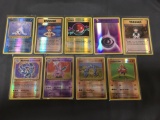9 Count Lot of Modern Pokemon Holos and Reverse Holos from Huge Collection