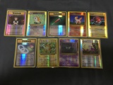 9 Count Lot of Modern Pokemon Holos and Reverse Holos from Huge Collection