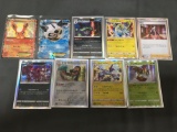 9 Count Lot of Modern Pokemon Holos and Reverse Holos from Huge Collection