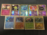 9 Count Lot of Modern Pokemon Holos and Reverse Holos from Huge Collection