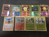 9 Count Lot of Modern Pokemon Holos and Reverse Holos from Huge Collection