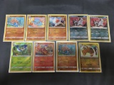 9 Count Lot of Modern Pokemon Holos and Reverse Holos from Huge Collection