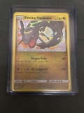 Pokemon SHINING RAYQUAZA 56/73 Holofoil Rare Trading Card from Shining Legends