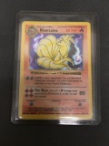 Pokemon Base Set Shadowless #12 NINETALES Holofoil Rare Trading Card