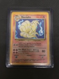 Pokemon Base Set Unlimited #12 NINETALES Holofoil Rare Trading Card