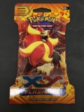 Factory Sealed Pokemon XY Flashfire 10 Card Booster Pack in Retail Blister Shell